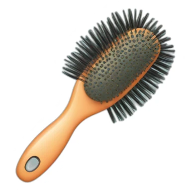 Hairbrush sticker