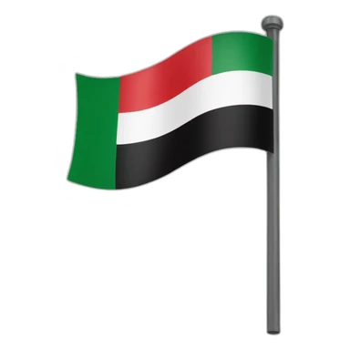 UAE FLAG sticker
