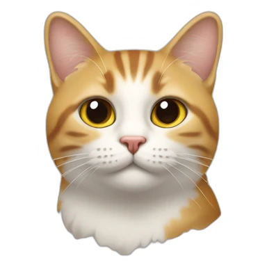Caca sur un chat sticker