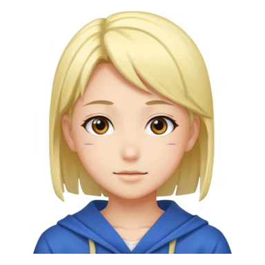 Anime character sticker