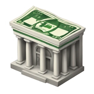 a bank with money






 sticker