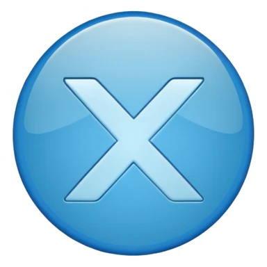 blue check mark sticker