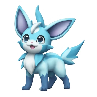 Sylveon-Glaceon-Vaporeon full body sticker
