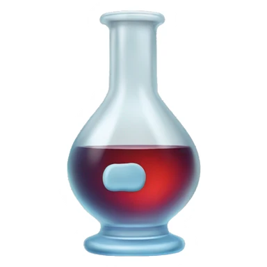 Chemical glassware alcohol lamp sticker