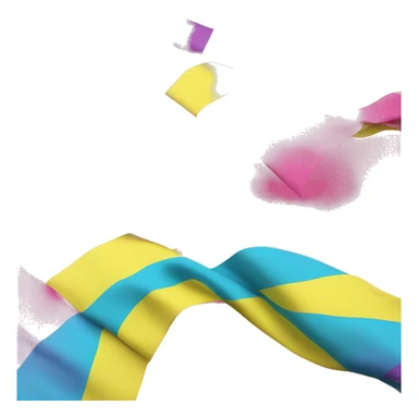 pansexual pride flag sticker