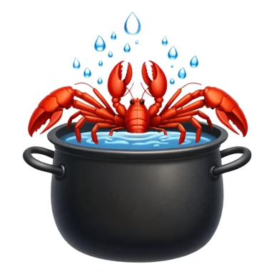 crayfish in a pot sticker