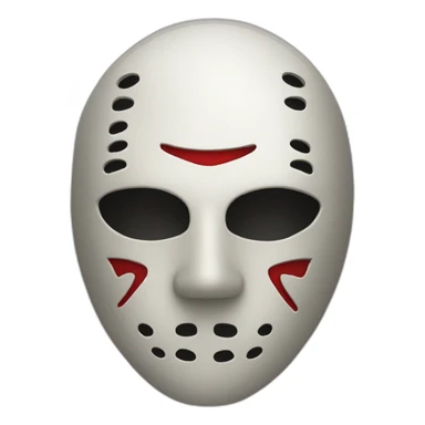 masque jason de vendredi 13 sticker