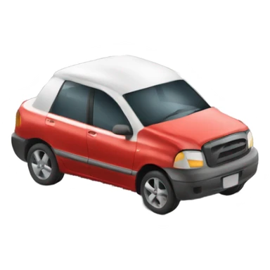 a super market car sticker