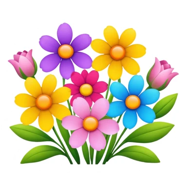 spring flowers sticker