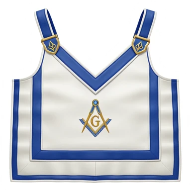Masonic apron sticker