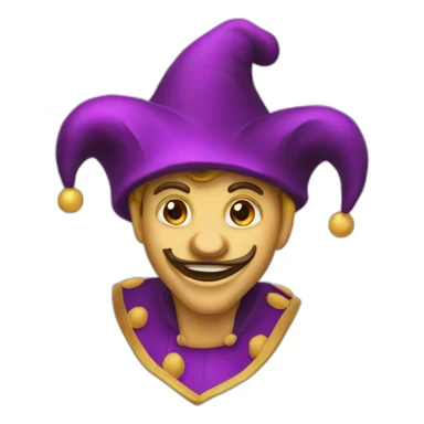 the jester sticker