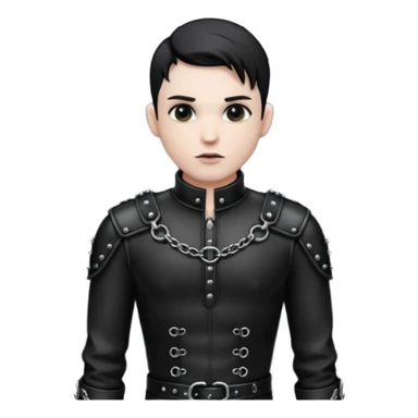 Male BDSM clothing, only the clothing is retained, excluding the head and body. sticker