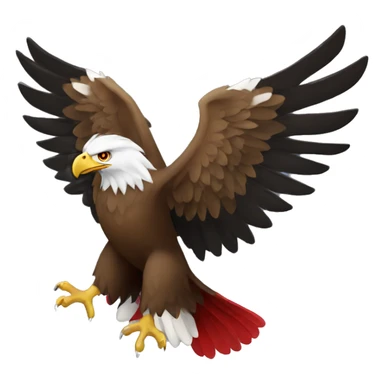 Albanian eagle sticker