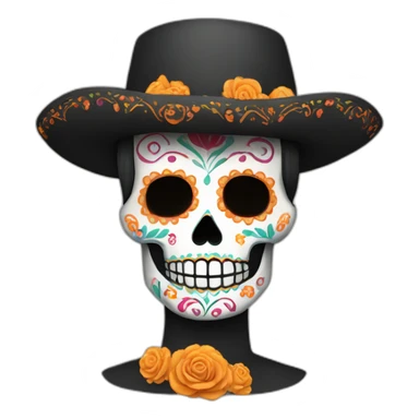Dias de Los muertos sticker