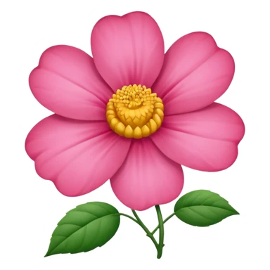 Flor rosada sticker