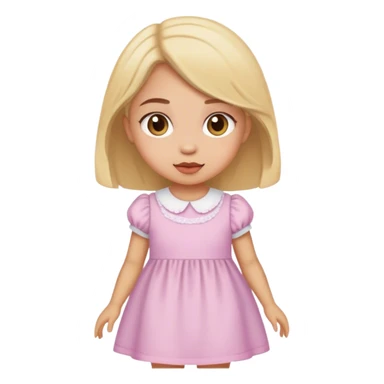 Dos with a nursery dress  sticker