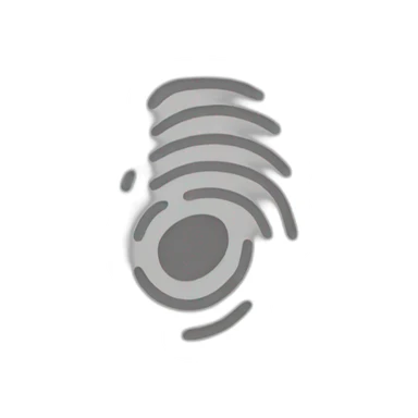 fingerprint minimal sticker
