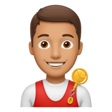 lifeguard with whistle sticker