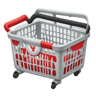target shopping basket sticker