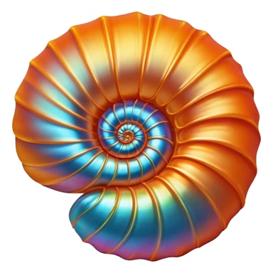 Maui sunrise shell sticker