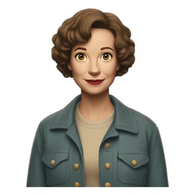 Maxine Mayfield Stranger sthings sticker