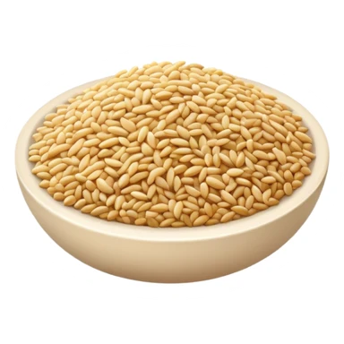 sesame seeds sprinkled on top of food sticker