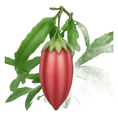 Lush ice red pod sticker