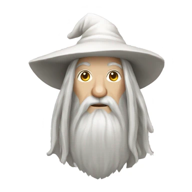 Gandalf the white sticker