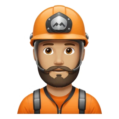 bearded athlete in helmet



















 sticker
