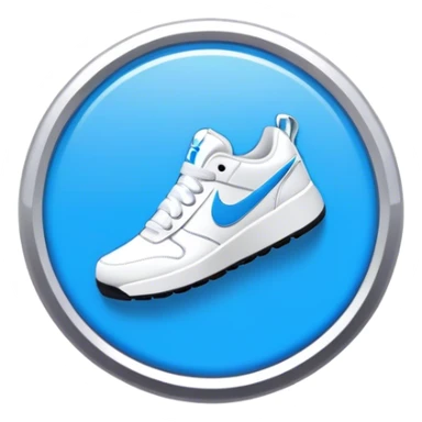 roblox verified badge blue background and white nike in front sticker