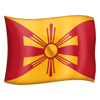 New mexico flag sticker