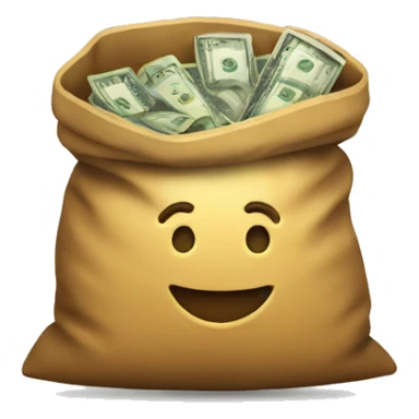 BAG OF MONEY sticker