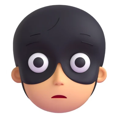 face expressing sad emotion sticker