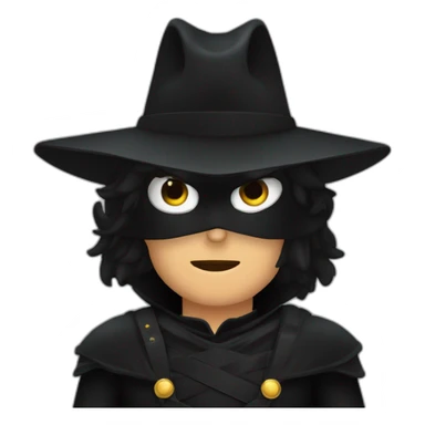 Zorro  demonio  sticker