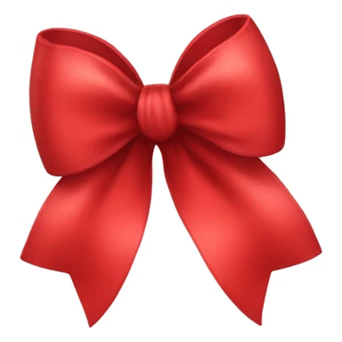 Red bow sticker