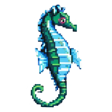 seahorse sticker