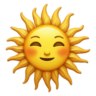Sun sticker