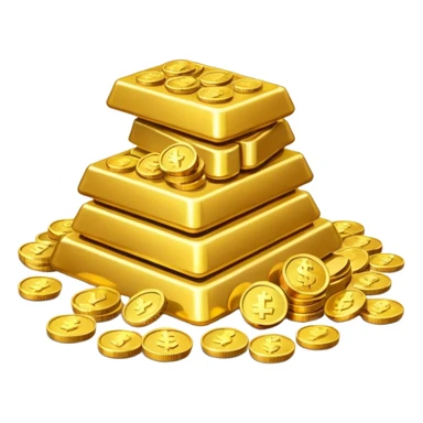 Dragon Hoard pile of gold without the dragon like in the movies so many gold were dragon sleep but dragon just went out  sticker