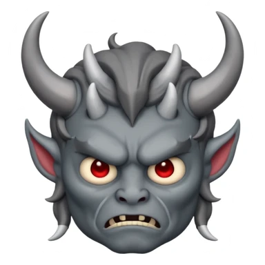 very sad demon memoji sticker