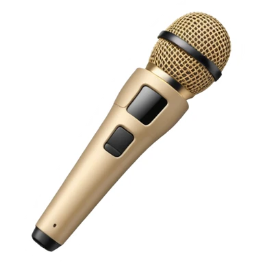 Beige wireless clip mic sticker