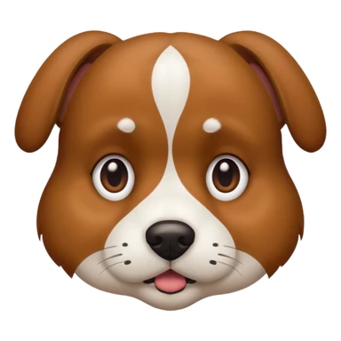 A dog looking sus sticker