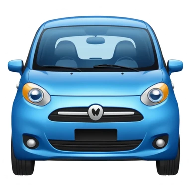 compact hatchback car sticker