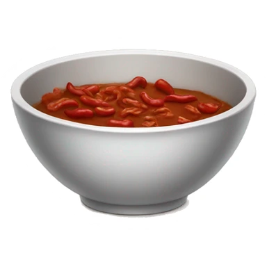 A Bowl Of Chili That Has Fallen On Hard Times sticker
