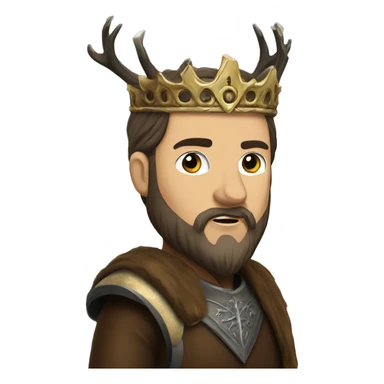 baratheon in game of thrones style sticker