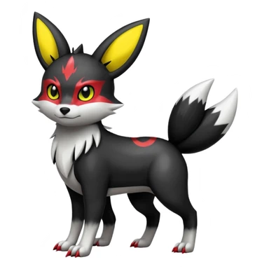 Umbreon-Zangoose-fusion sticker