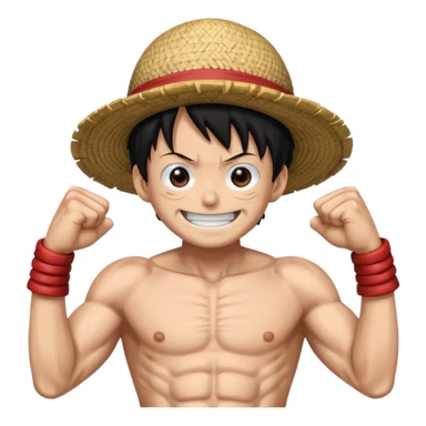 Luffy gear 5 sticker