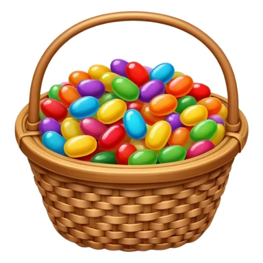 Jellybeans   Basket  sticker