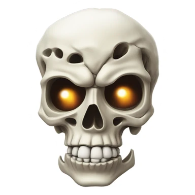 skeleton mind explodin sticker