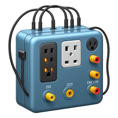 Broken electric device sticker