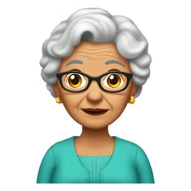 abuela reina sticker